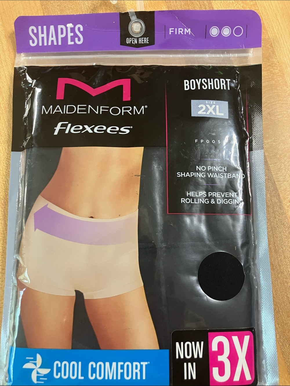 Maidenform Flexees Boyshorts – Black